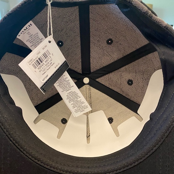 Coach Signature C Design Flat Brim Hat - Picture 4 of 11